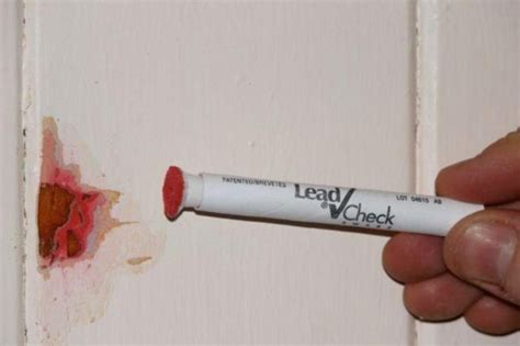 how to read lead paint test results|lead testing for homes.